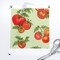 Farmers Market Tomato Red Green Summer Garden Kitchen Custom Printed Fabric by Spoonflower Various Fabrics by the Yard or Fat Quarter